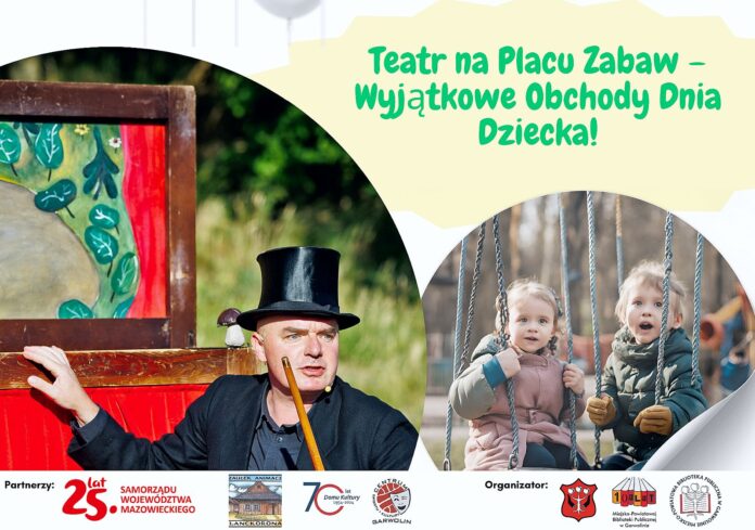 W weekend na osiedlowych placach zabaw w Garwolinie pojawi się teatr.